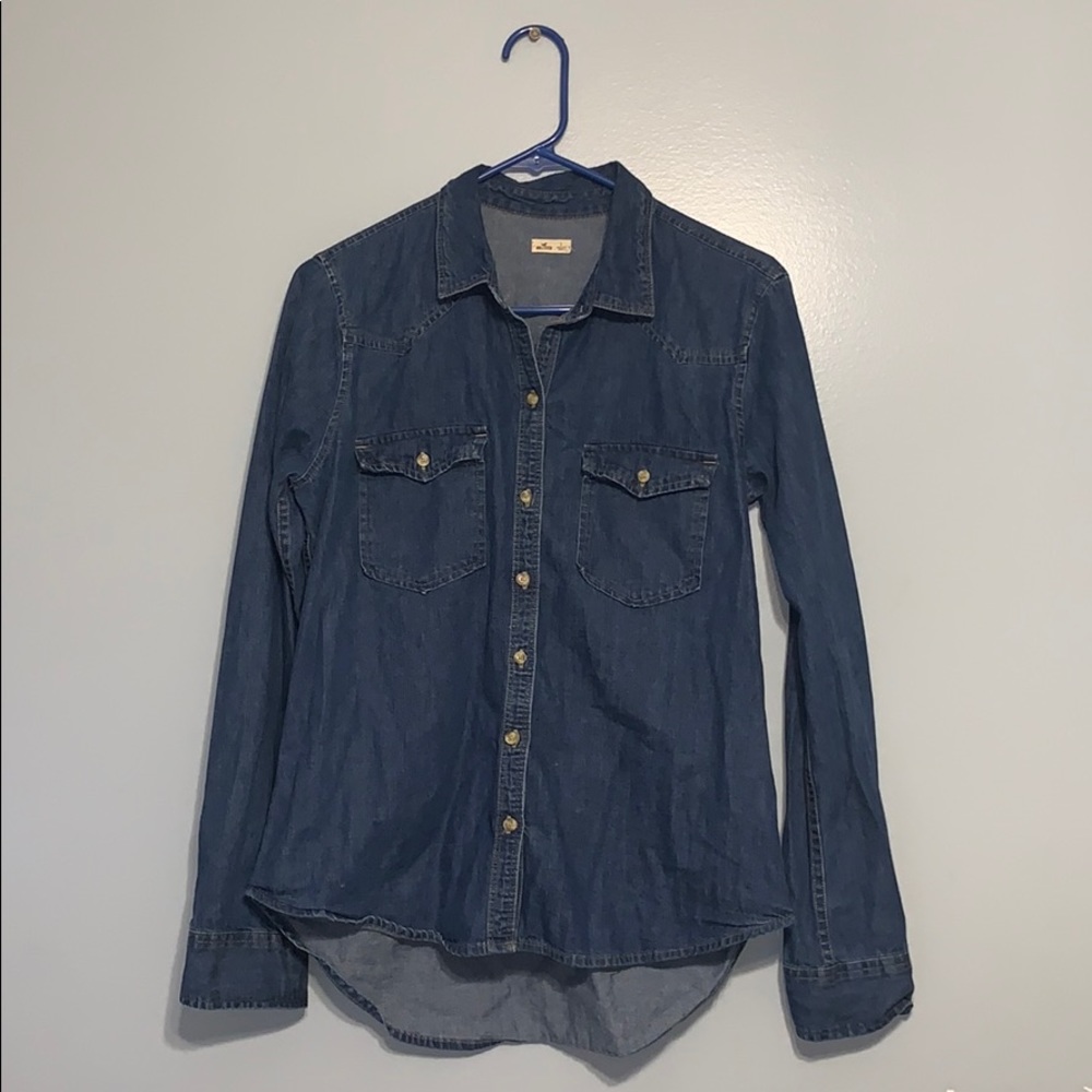 Hollister Women’s Blue Jean Jacket